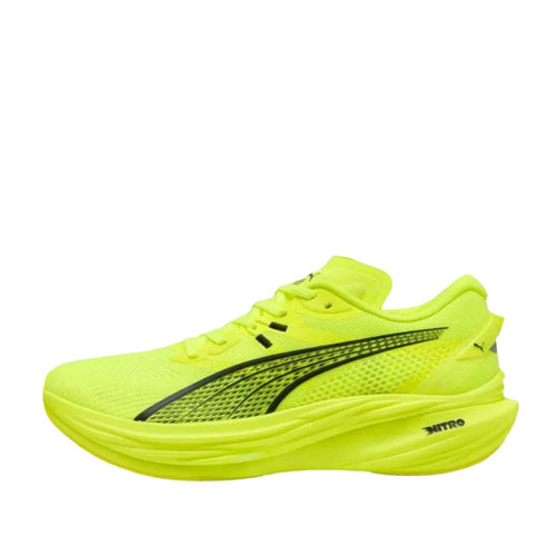 Puma Deviate Nitro 3 Kişilər üçün Yellow Road Running Shoes