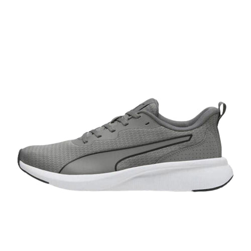 Puma Unisex Yol Koşusu Ayakkabısı Flyer Lite Siyah/Beyaz