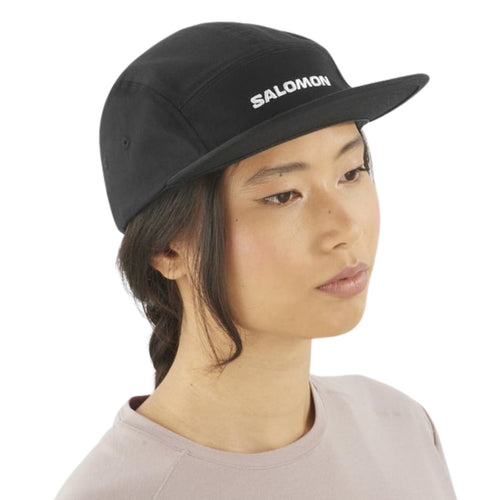 Salomon Cap 5 Panel U Erkek Siyah Şapka