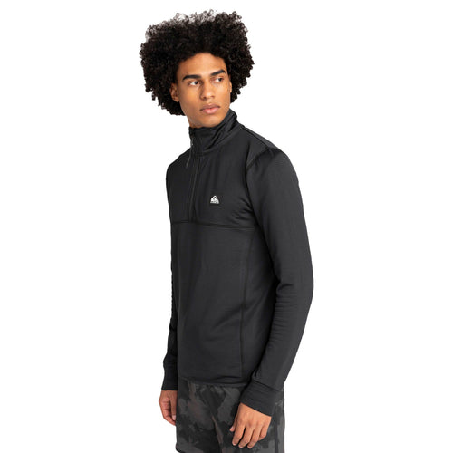 QuikSilver Dik Nöqtəli Yarım Fermuarlı Kişi Flis