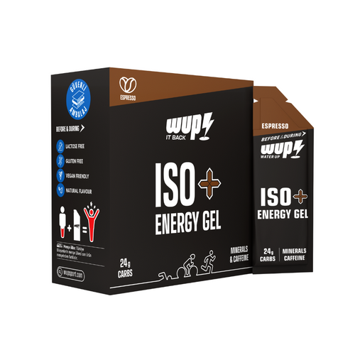 WUP ISO Kafeinli İzotonik Enerji Jeli Espresso Aromalı Kutu (15 Adet)