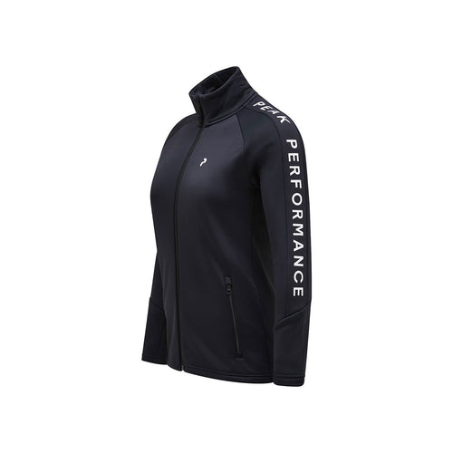 Peak Performance W Rider Zip Siyah Kadın Koşu Ceketi