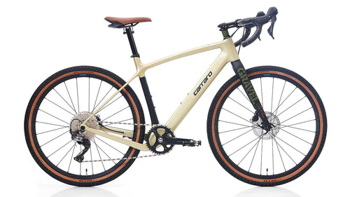 2025 Carraro Gravel G6 Pro Karbon Yol Bisikleti - Yeşil-Siyah-Haki