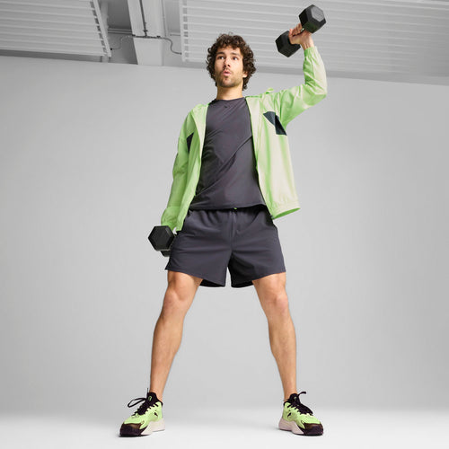 Puma Fit Woven Fz Erkek Yeşil Koşu Ceketi