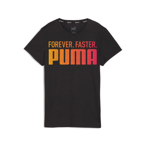 Puma Run Favroites Ff Graphic Kadın Siyah Koşu Tişört