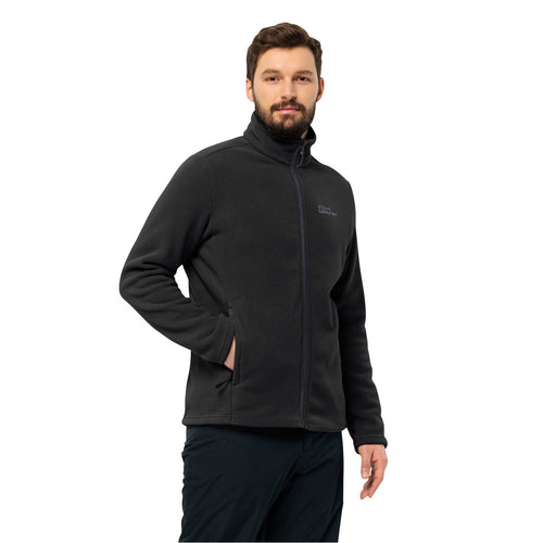 Jack Wolfskin Winterstein FZ Kişi Qara Fleece Gödəkçəsi