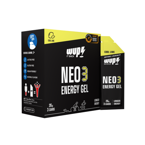 Wup NEO3 Izotonik Enerji Jeli Cool Lime Kutu (15 Adet)