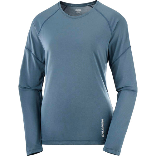 Salomon Cross Run Kadın Koşu T-Shirt Lacivert