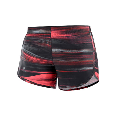 Salomon Kadın Koşu Şortu Agile Short W Bordo