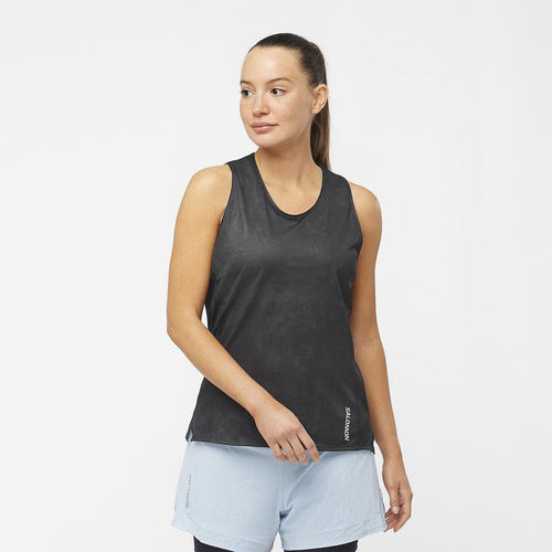 Salomon Sense Aero Tank W Kadın Koşu Atleti