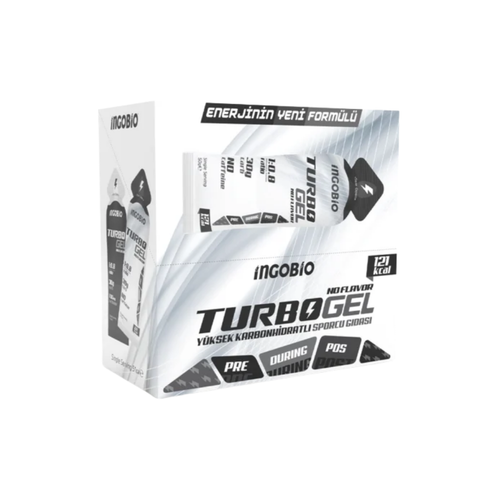 InGoBio TurboGel 1:0.8 Aromasız Enerji Jeli Kutu (15 Adet)