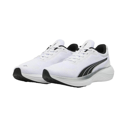 Puma Unisex Road Running Shoe Scend Pro Black/White