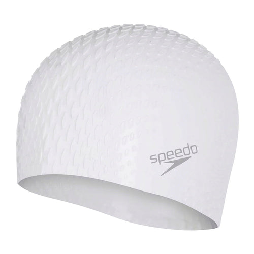 Speedo Bubble Active Yüzücü Bonesi - Beyaz