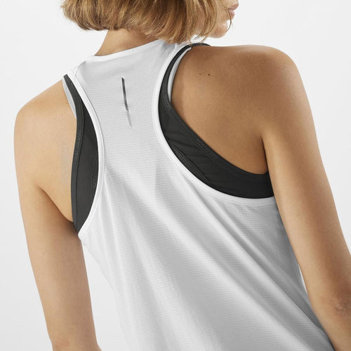 Salomon Cross Run Tank Top Kaıdn Koşu Atleti