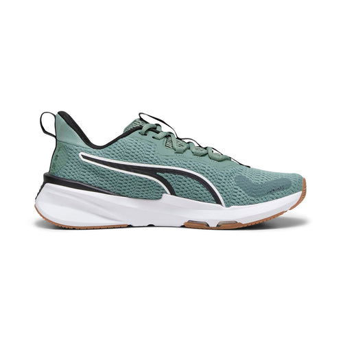 Puma PWR Frame 2 Erkek Koşu Ayakkabısı - Eucalyptus/Puma Black/White