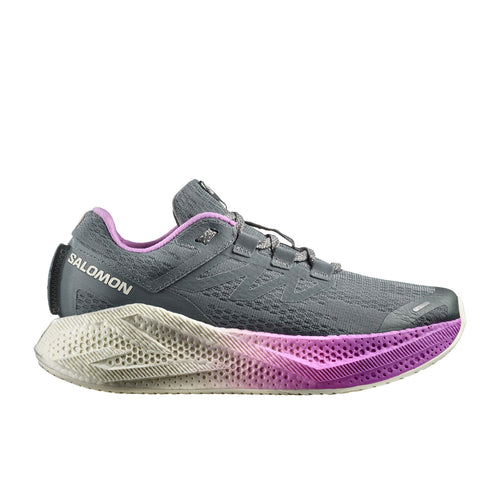 Salomon Aero Glide 3 Kadın Gri Yol Koşusu Ayakkabısı