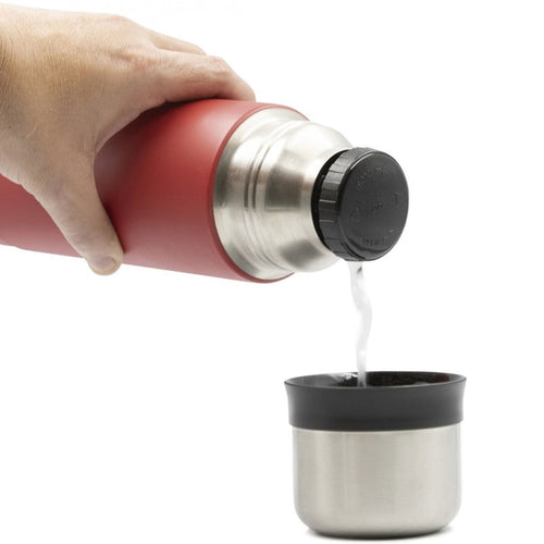 Laken Steel 18/8 Cup Thermos Butulca With Gap, 0.75L - Red