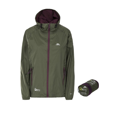 Trespass Qikpac TP75 Outdoor Kadın Yağmurluk