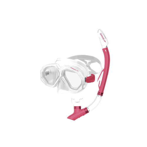 Speedo Leisure Adult Dual Lenses Combo Şnorkel
