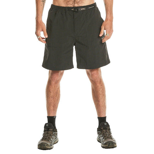 Quiksilver Kişi Şortları Run Ashore Yaşıl Gündəlik Geyim