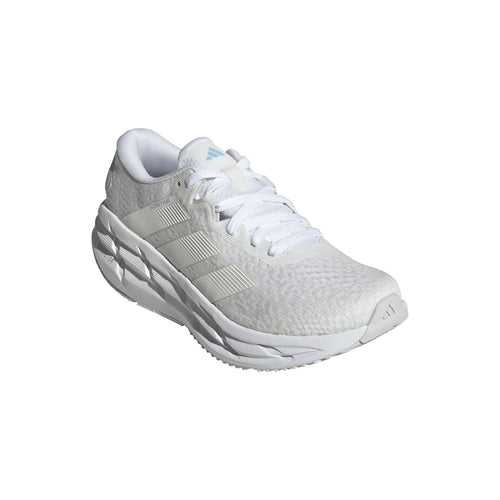 Adidas Adistar 4 Whtzeromtgloblu Qadınlar üçün Ağ Yol Qaçış Ayaqqabıları