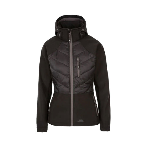 Trespass Elvira - Softshell Tp75 Kadın Siyah Softshell