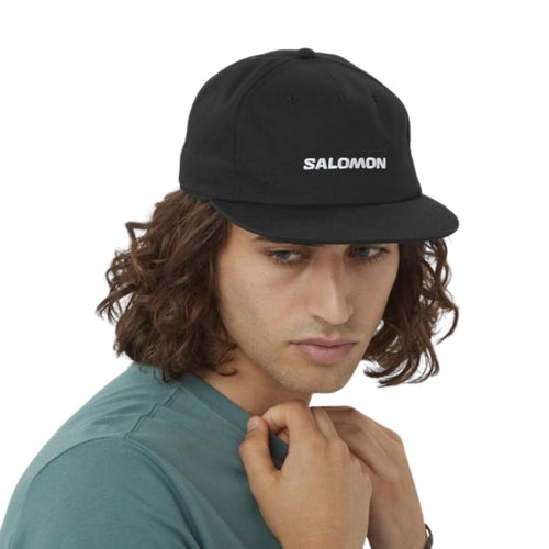 Salomon Cap Flat U Erkek Siyah Şapka
