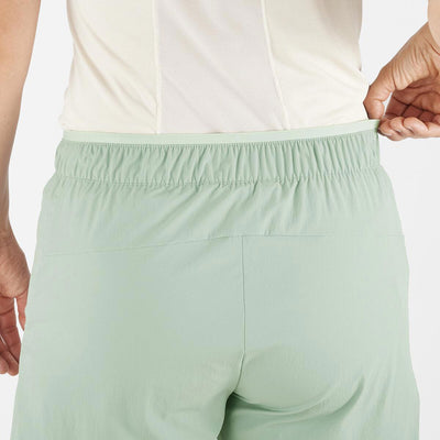 Salomon Wayfarer Ease Shorts Kadın Yeşil Şort