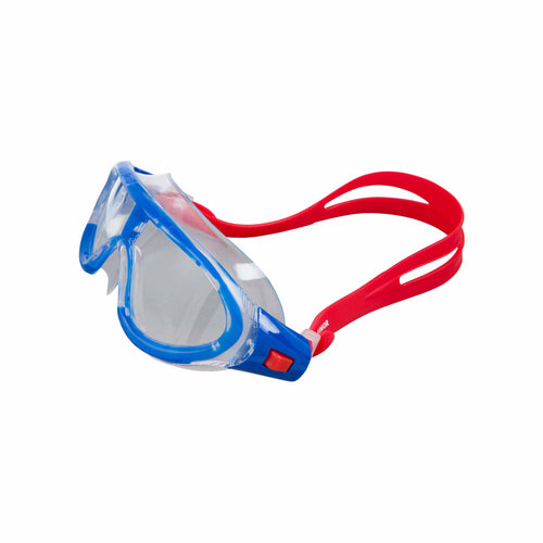 Speedo Rift Gog Ju Redclear Unisex Çocuk Kırmızı Yüzücü Gözlüğü