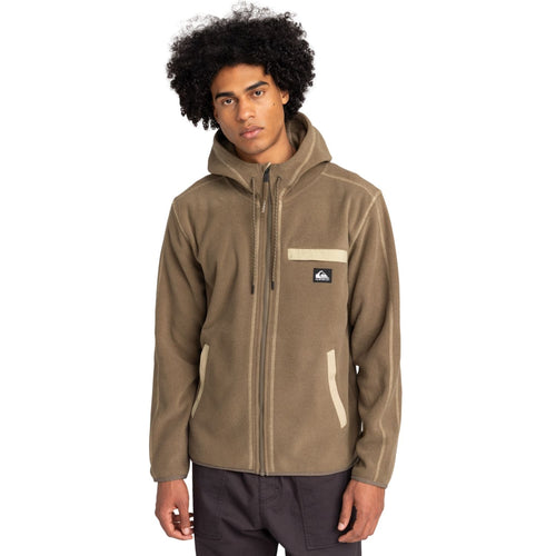 Quiksilver Last Run Hoody Kişi Flis Gödəkçəsi