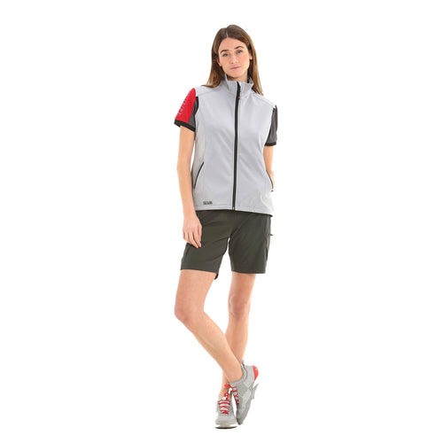 Slam Act Ws Softshell Vest Kadın Siyah Yelek