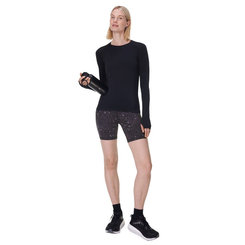 Sweaty Betty Power Workout Leggings Kadın Siyah Koşu Tayt