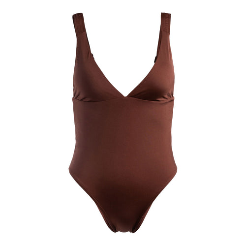 Roxy Silky İsland One Piece Kahverengi Kadın Mayo