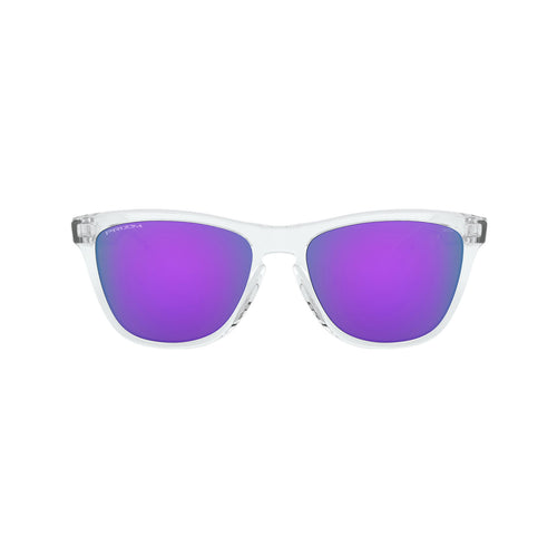 Oakley Frogskins Güneş Gözlüğü - Polished Clear/Prizm Violet