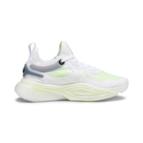 Puma PWR Nitro Squared Erkek Koşu Ayakkabısı - Puma White/Speed Green