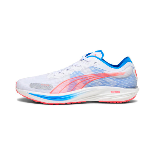 Puma Liberate Nitro 2 Koşu Ayakkabısı - Puma White/Ultra Blue/Fire Orchid
