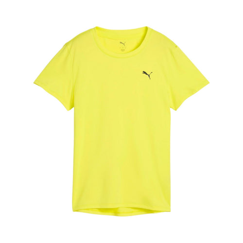 Puma Tad Essential Crew Kadın Sarı Koşu Tişört