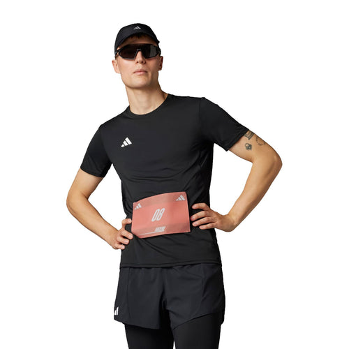 Adidas Adizero E Erkek Gri Koşu Tişört