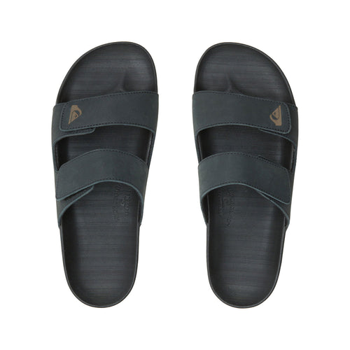 Quiksilver Rivi Dəri İkiqat Tənzimlənən Kişi Terlikləri 