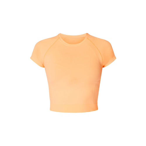 Sweaty Betty Athlete Crop Seamless Workout Koşu T-shirt