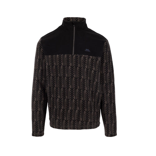 Trespass Embleton- Microfleece At100 Erkek Gri Polar
