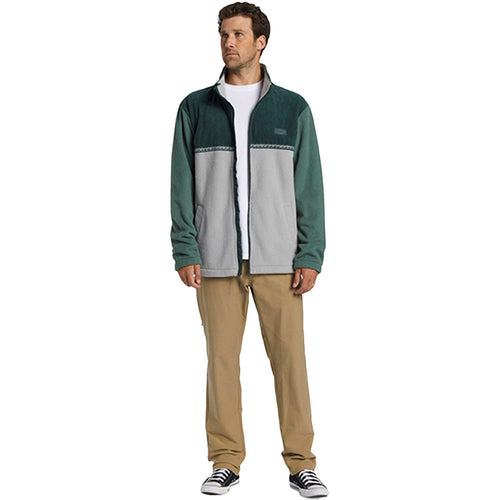 Billabong Boundary Trail Zip Erkek Yeşil Polar