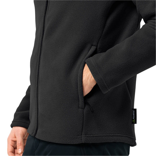 Jack Wolfskin Winterstein FZ Kişi Qara Fleece Gödəkçəsi