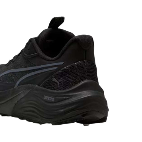 Puma Electrify Nitro 4 Trail Kişilər üçün Qara Yol Qaçış Ayaqqabıları 