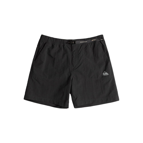 Quiksilver Kişi Şortları Run Ashore Yaşıl Gündəlik Geyim