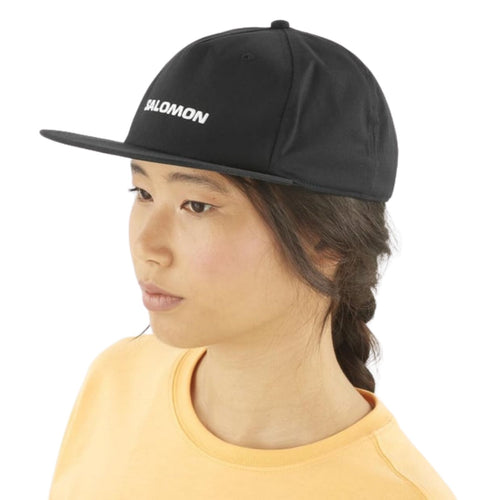 Salomon Cap Flat U Erkek Siyah Şapka