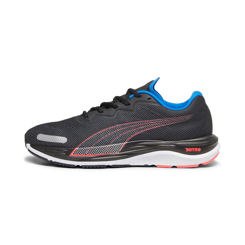 Puma Velocity Nitro 2 Koşu Ayakkabısı - Fire Orchid/Puma Black/Ultra Blue