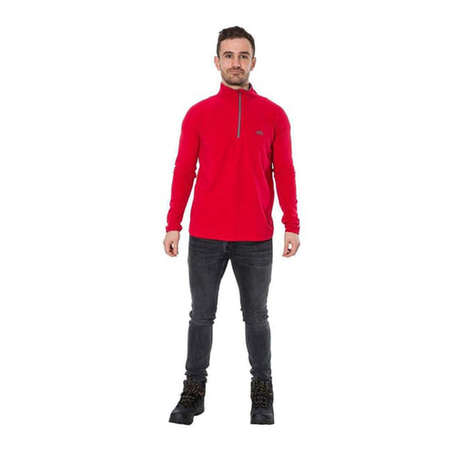 Trespass Blackford - Microfleece AT100 Kişi Qara Fleece