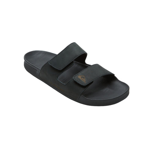 Quiksilver Rivi Dəri İkiqat Tənzimlənən Kişi Terlikləri 