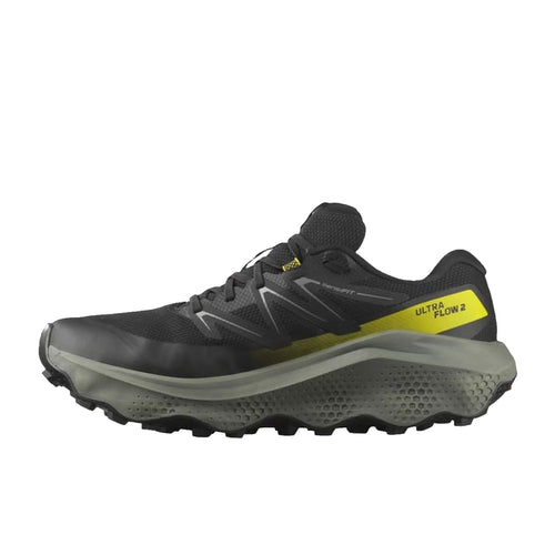 Salomon Ultra Flow 2 Gore-Tex Erkek Siyah Patika Koşusu Ayakkabısı